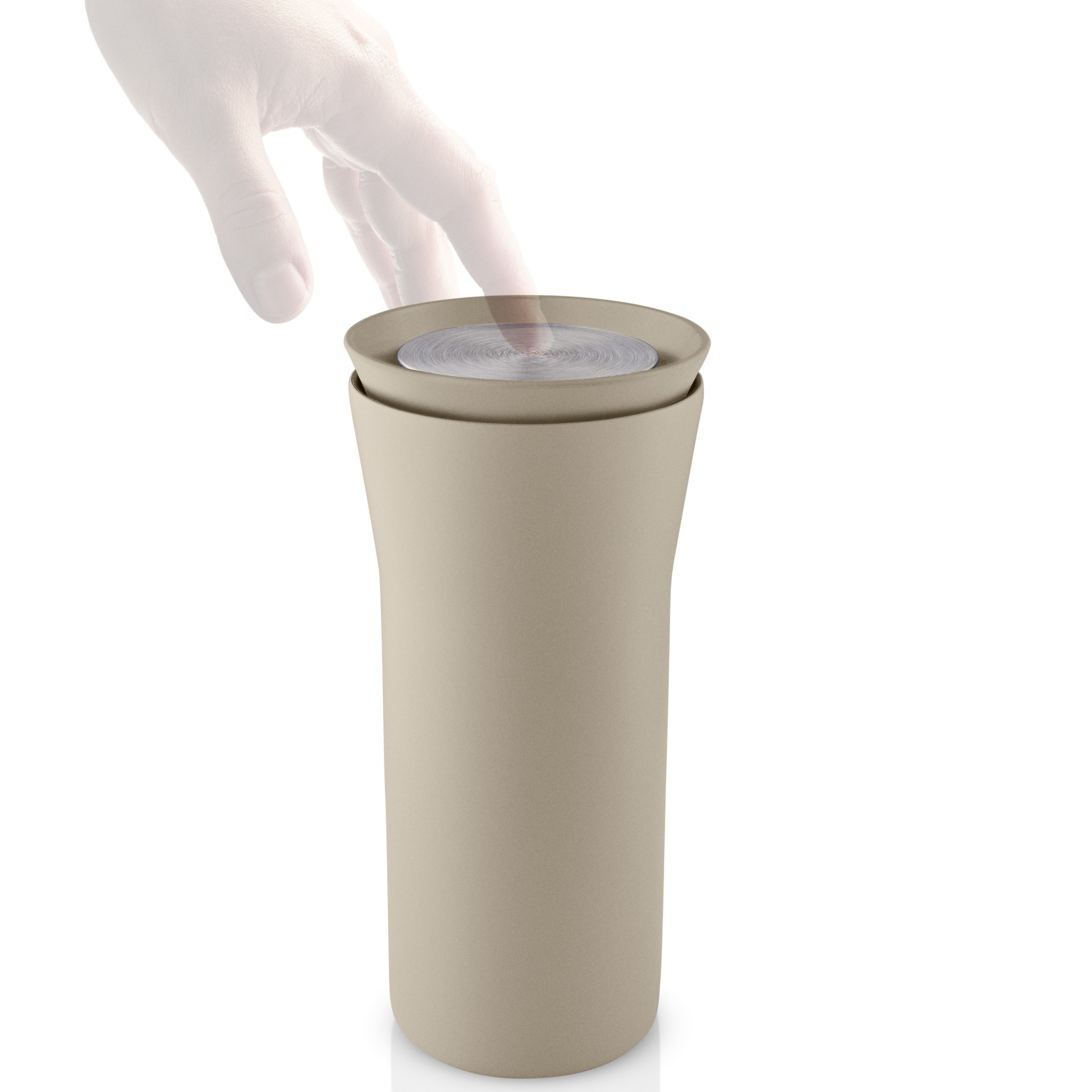 Reisbeker CITY TO GO 350 ml, parelbeige, Eva Solo
