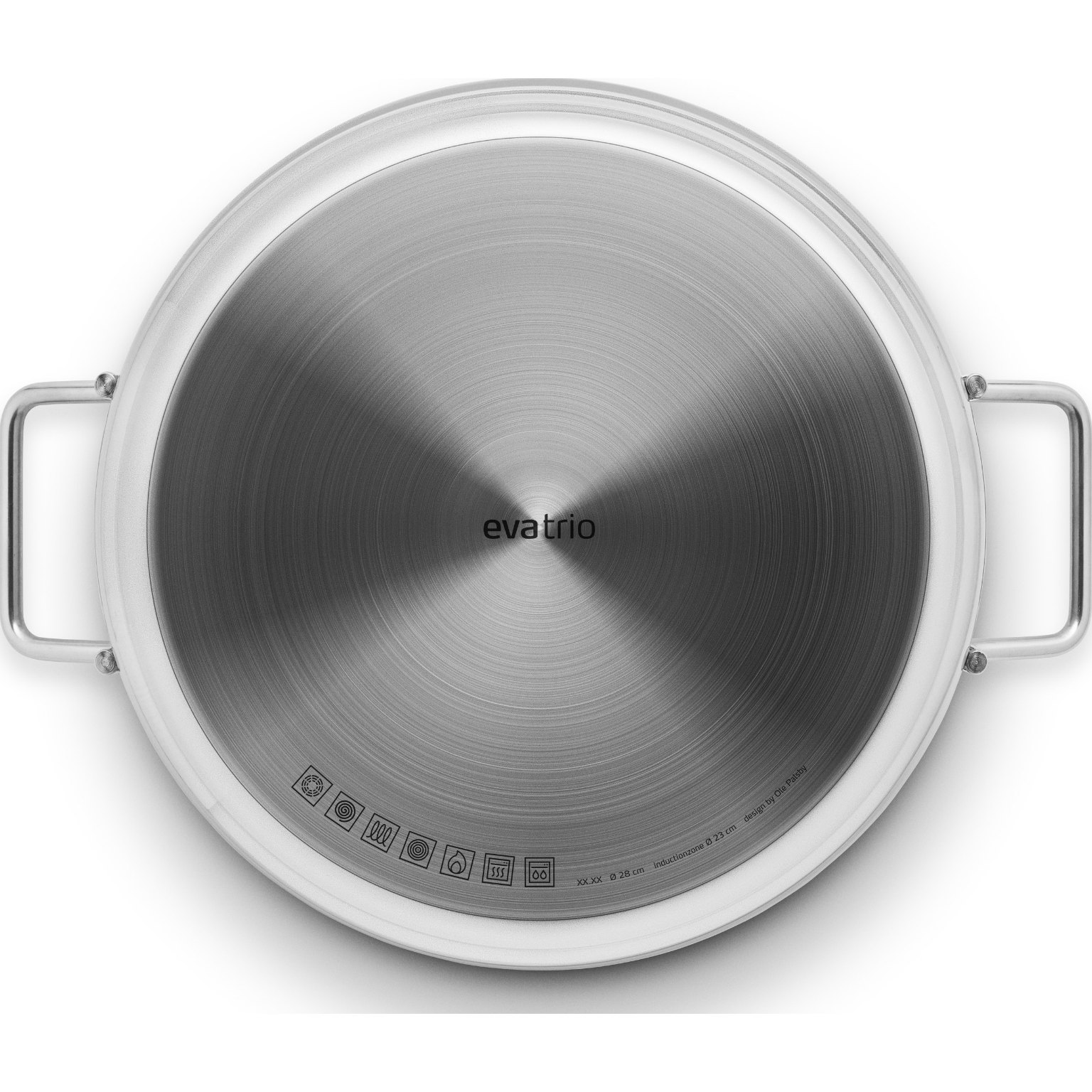 Sauteerpan 28 cm, zilver, roestvrij staal, Eva Solo