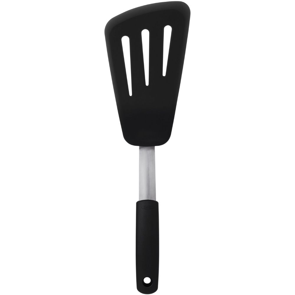 Bakspaan GOOD GRIPS 34 cm, zwart, silicone, OXO