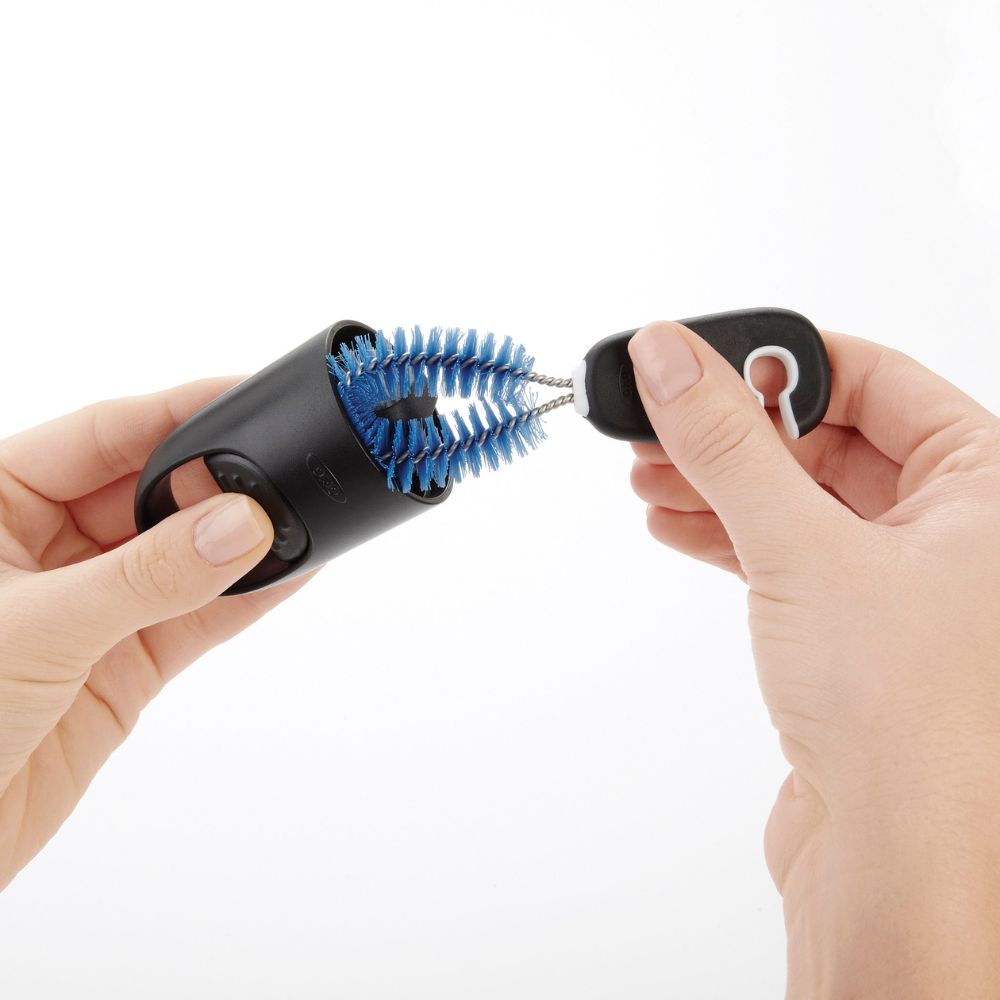 Reinigingsset GOOD GRIPS, voor waterflessen, zwart, kunststof, OXO
