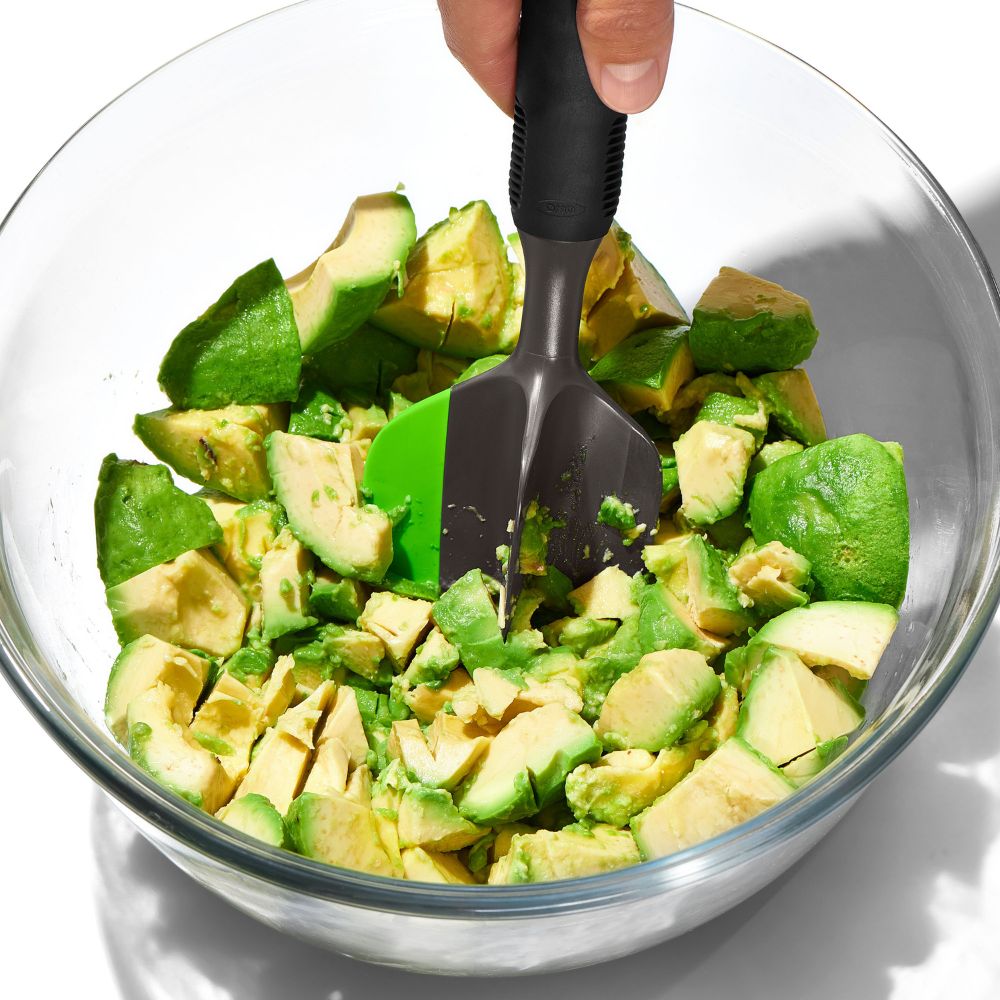 Avocadostamper GOOD GRIPS 30 cm, zwart, kunststof, OXO