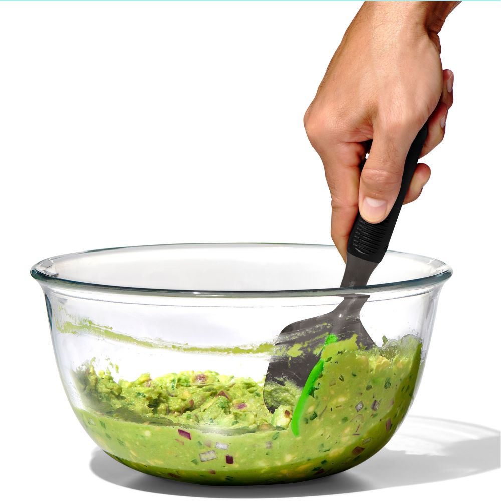 Avocadostamper GOOD GRIPS 30 cm, zwart, kunststof, OXO