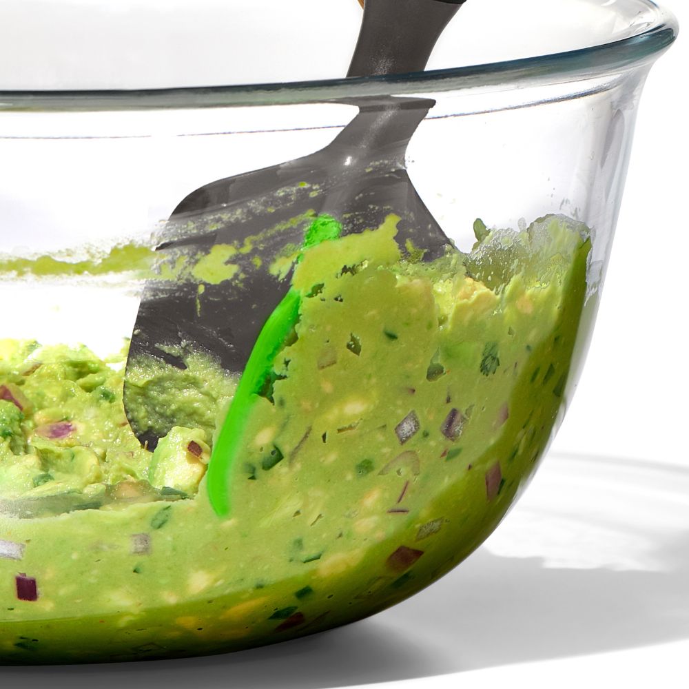 Avocadostamper GOOD GRIPS 30 cm, zwart, kunststof, OXO