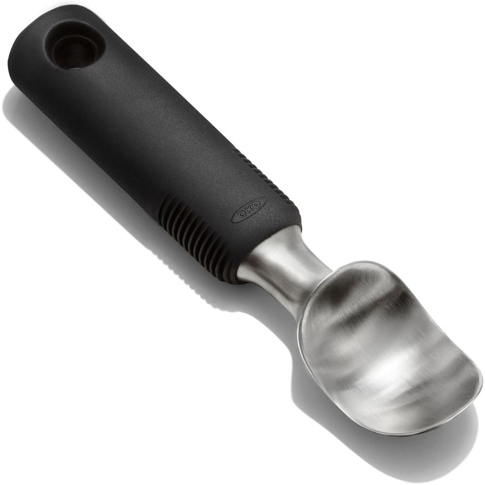 IJsschep GOOD GRIPS 27 cm, zwart, roestvrij staal, OXO