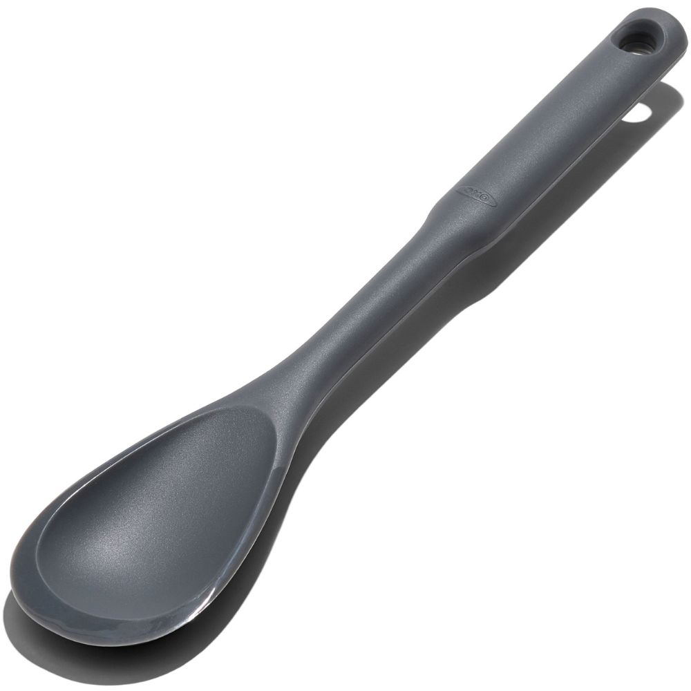 Pollepel GOOD GRIPS 30 cm, grijs, silicone, OXO