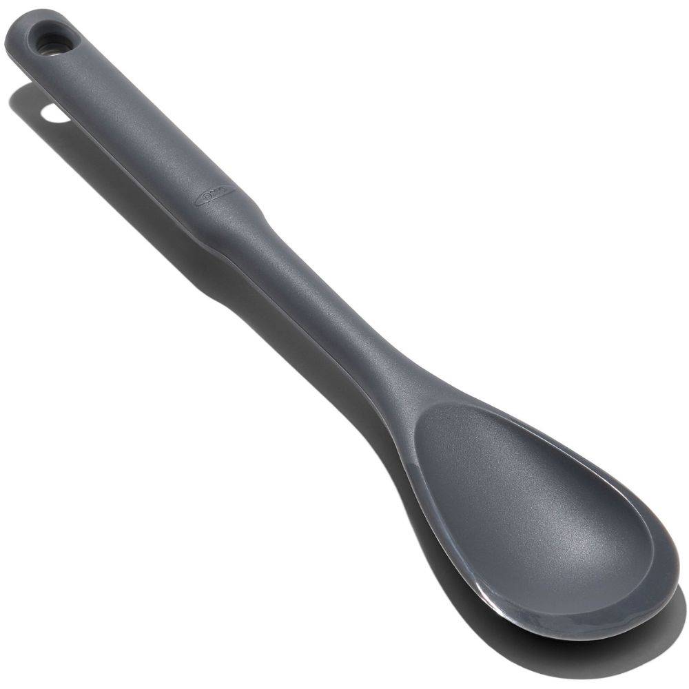 Pollepel GOOD GRIPS 30 cm, grijs, silicone, OXO