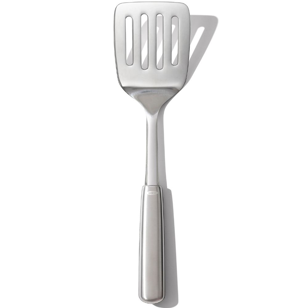 Bakspaan STEEL 33 cm, zilver, roestvrij staal, OXO