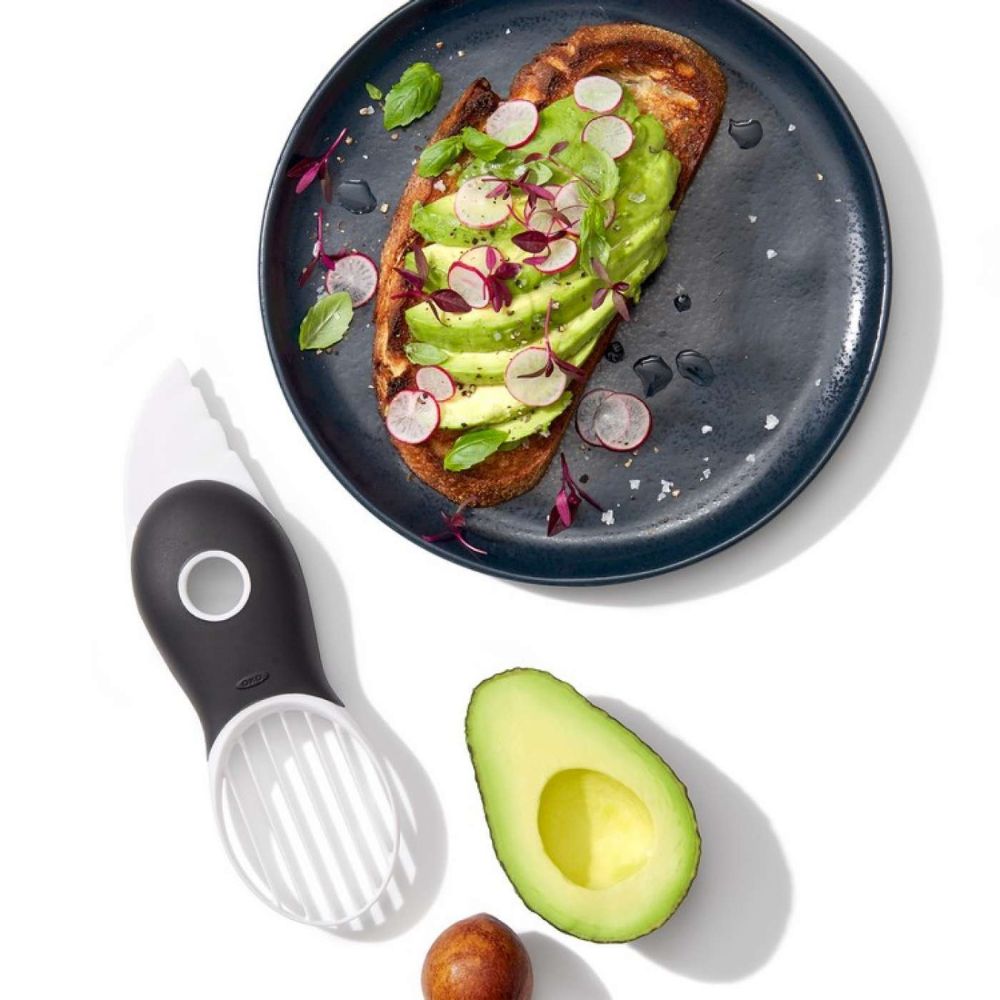 Avocadosnijder GOOD GRIPS 11 cm, wit, kunststof, OXO