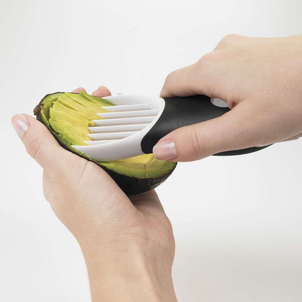 Avocadosnijder GOOD GRIPS 11 cm, wit, kunststof, OXO