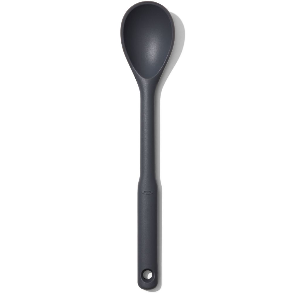 Pollepel GOOD GRIPS 32 cm, grijs, silicone, OXO