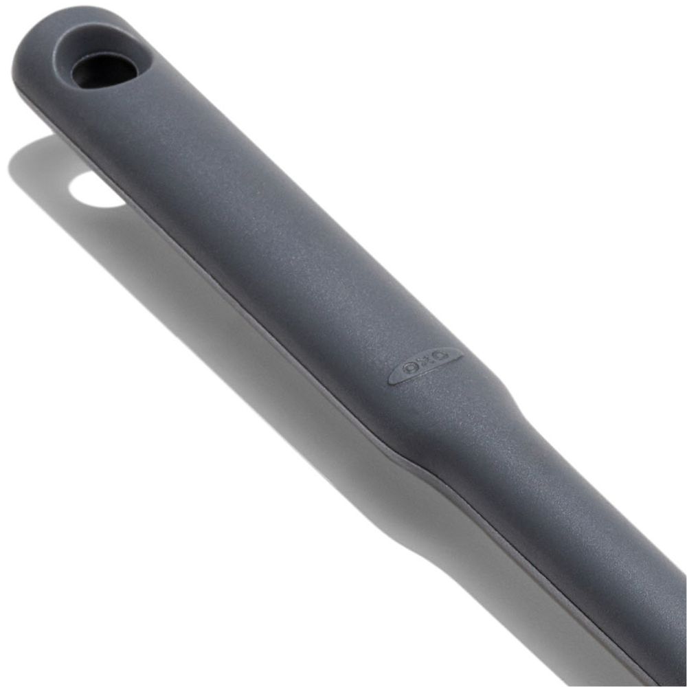Gaatjeslepel GOOD GRIPS 33 cm, grijs, silicone, OXO