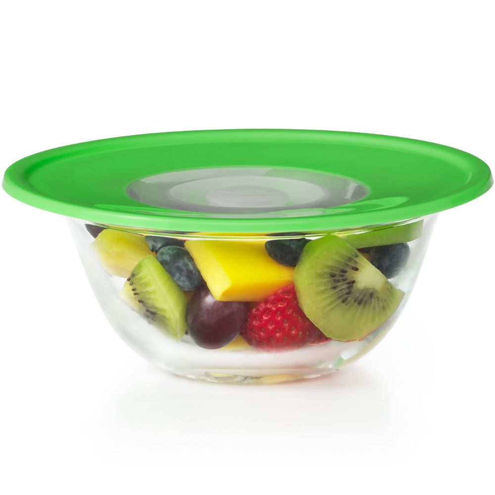 Afsluitdeksel GOOD GRIPS 15 cm, groen, siliconen, OXO