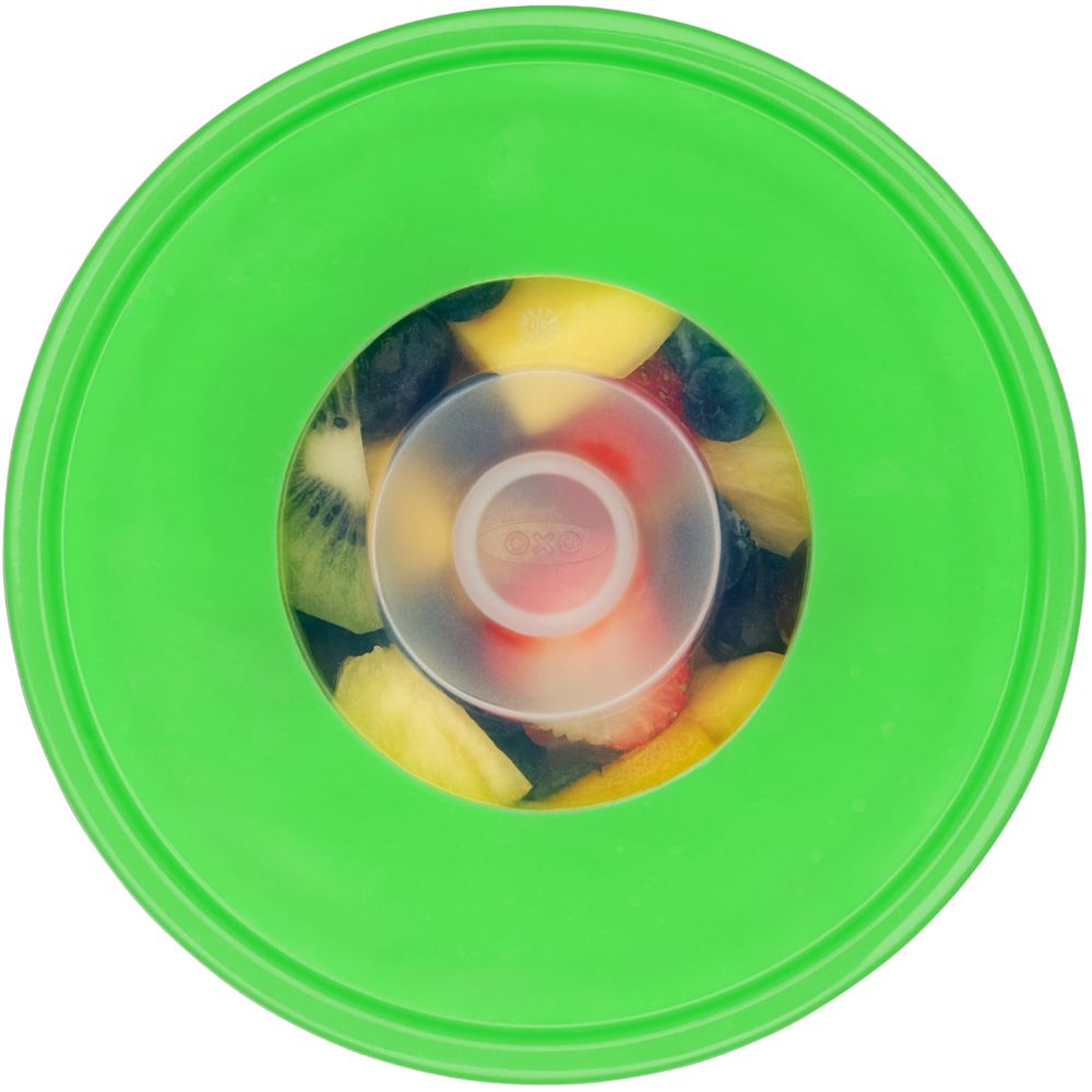 Afsluitdeksel GOOD GRIPS 15 cm, groen, siliconen, OXO