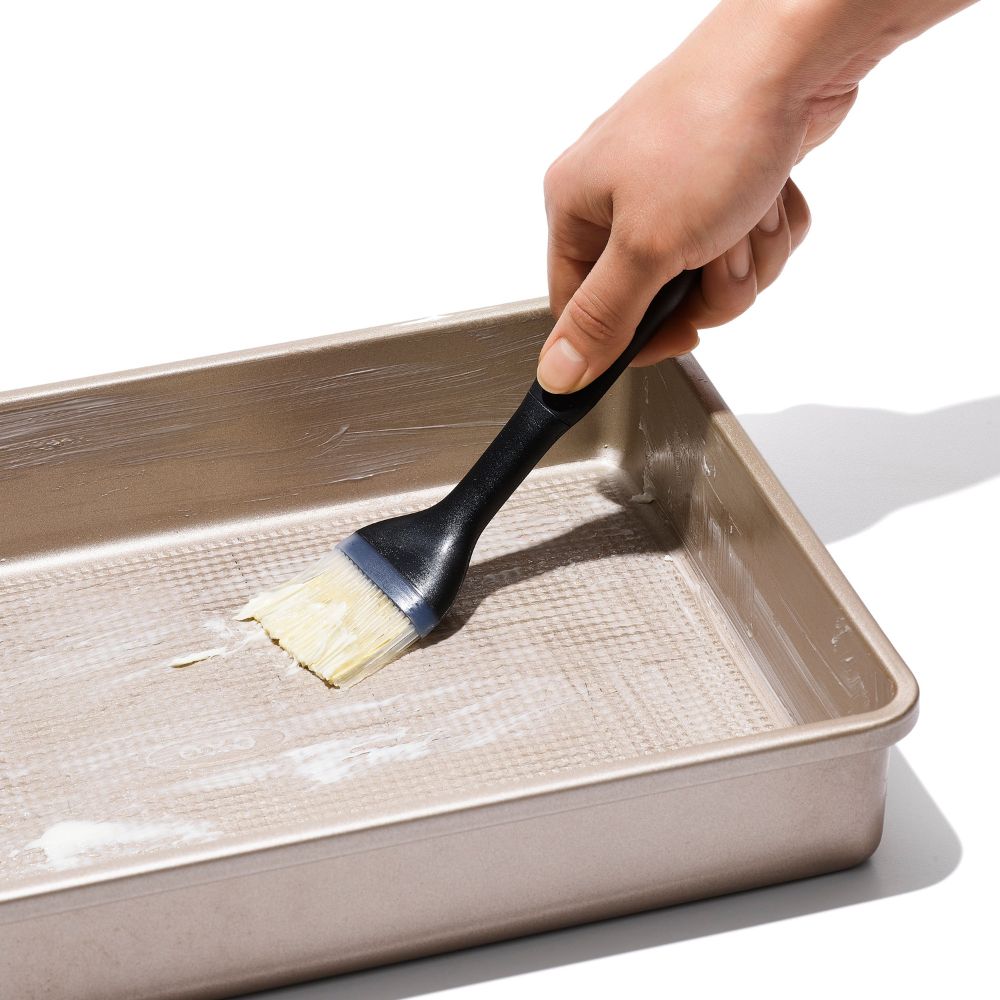 Keukenkwastje GOOD GRIPS 20 cm, zwart, silicone, OXO