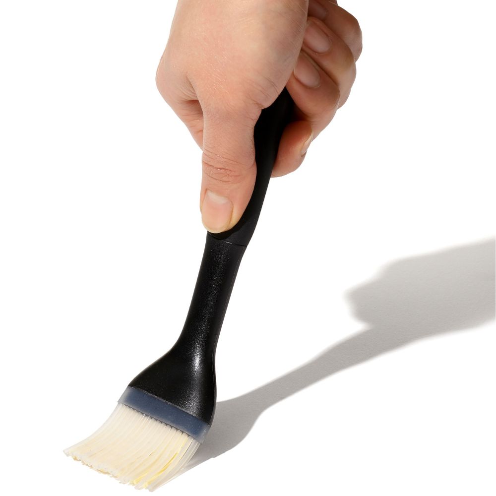 Keukenkwastje GOOD GRIPS 20 cm, zwart, silicone, OXO