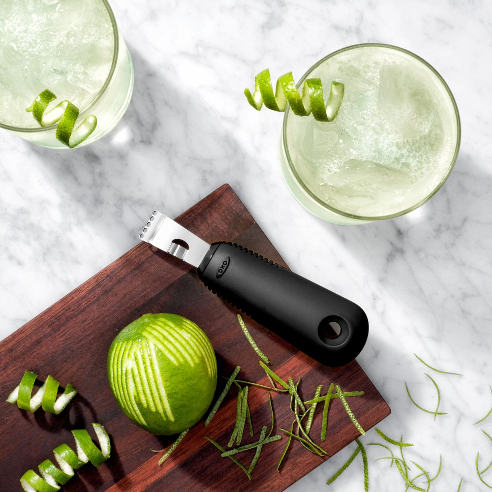 Citruszesteur GOOD GRIPS 13 cm, zwart, kunststof, OXO