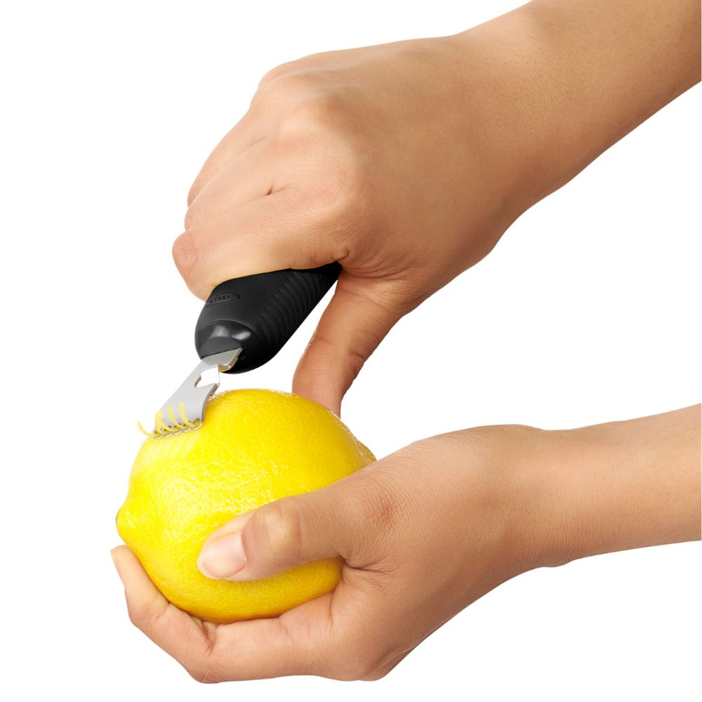 Citruszesteur GOOD GRIPS 13 cm, zwart, kunststof, OXO
