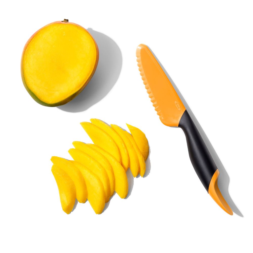 Mangosnijder GOOD GRIPS 25 cm, oranje, kunststof, OXO