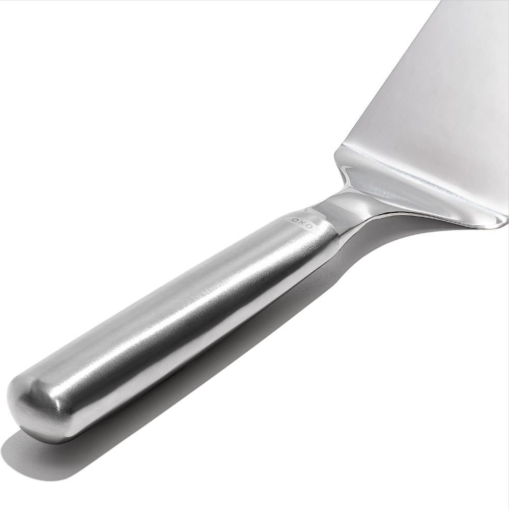 Bakspaan STEEL 27 cm, zilver, roestvrij staal, OXO