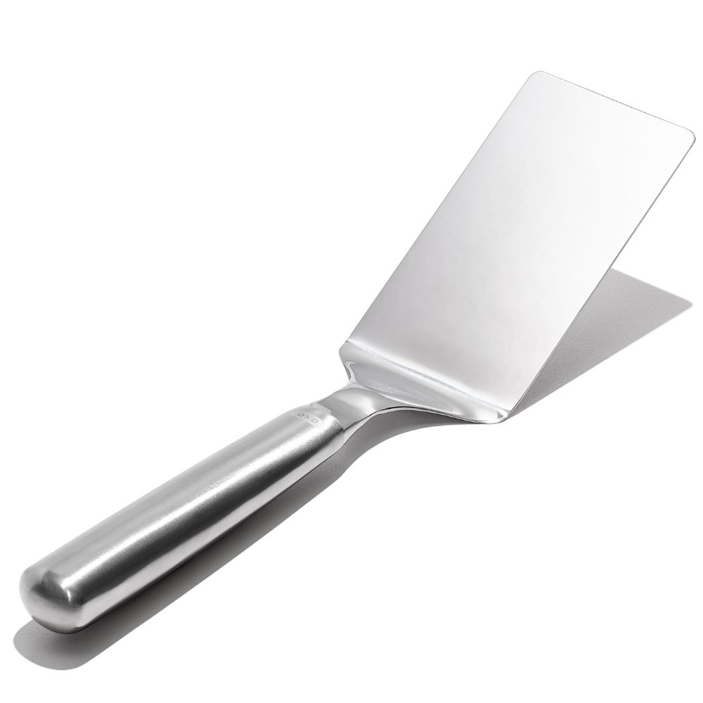 Bakspaan STEEL 27 cm, zilver, roestvrij staal, OXO