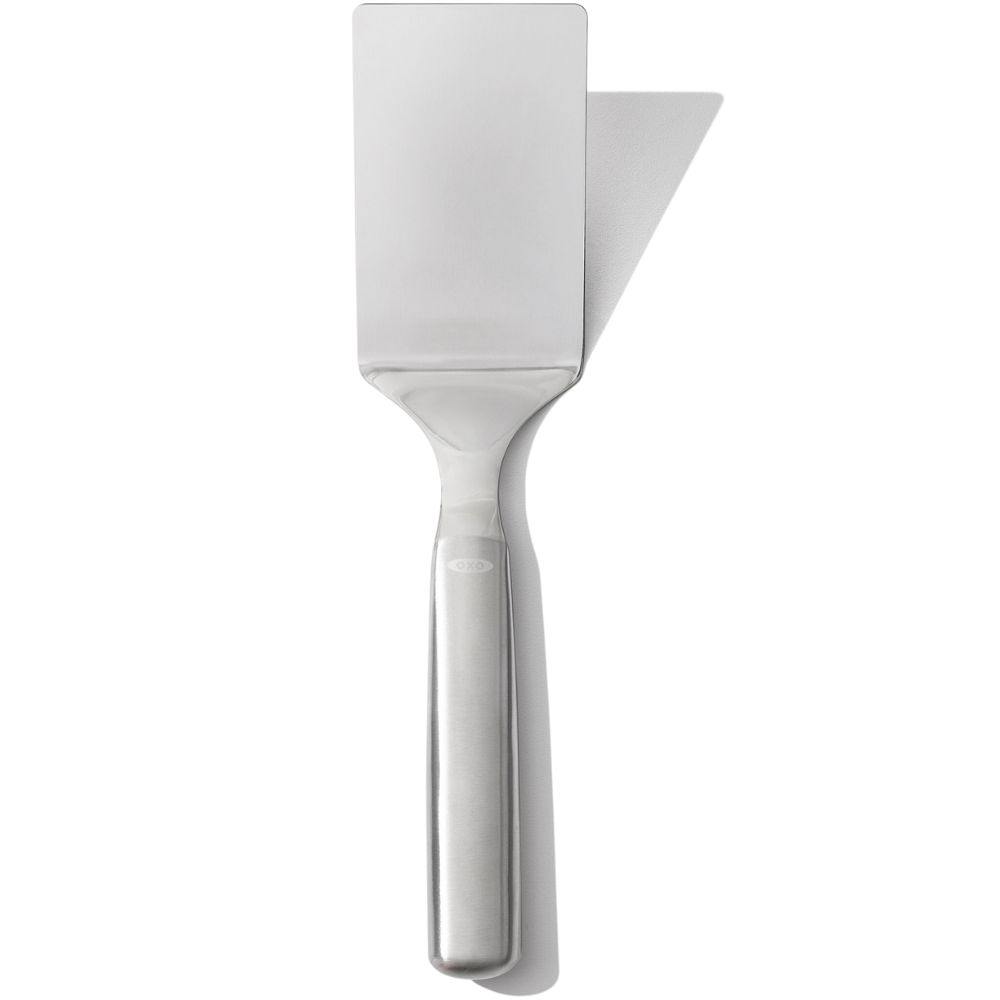 Bakspaan STEEL 27 cm, zilver, roestvrij staal, OXO