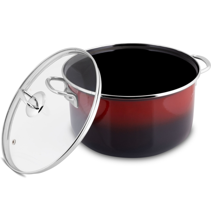 Braadpan met deksel EMAIL LT1182, 20 cm 3,2 l, Lamart