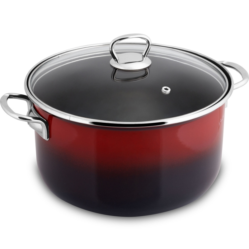 Braadpan met deksel EMAIL LT1182, 20 cm 3,2 l, Lamart