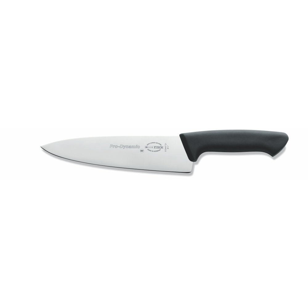 Koksmes PRO DYNAMIC 21 cm, zwart, roestvrij staal, F.Dick