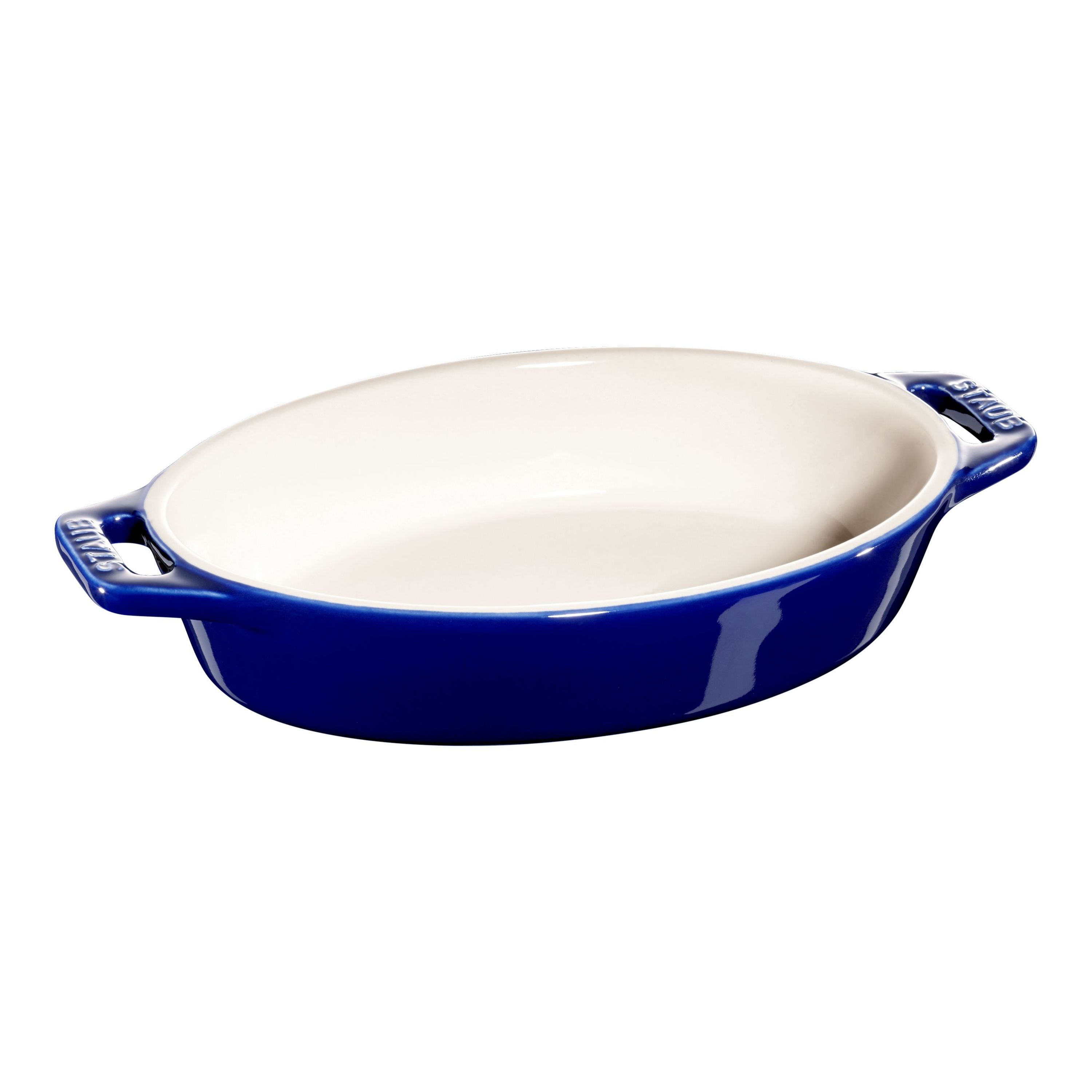 Ovenschaal 17 cm, blauw, keramiek, Staub