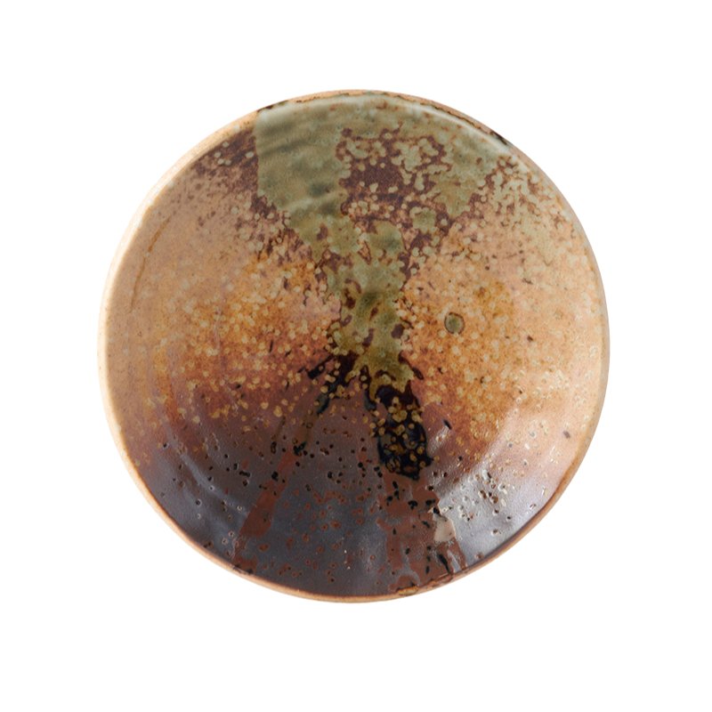 Tapasbord WABI SABI 17 cm, bruin, keramiek, MIJ