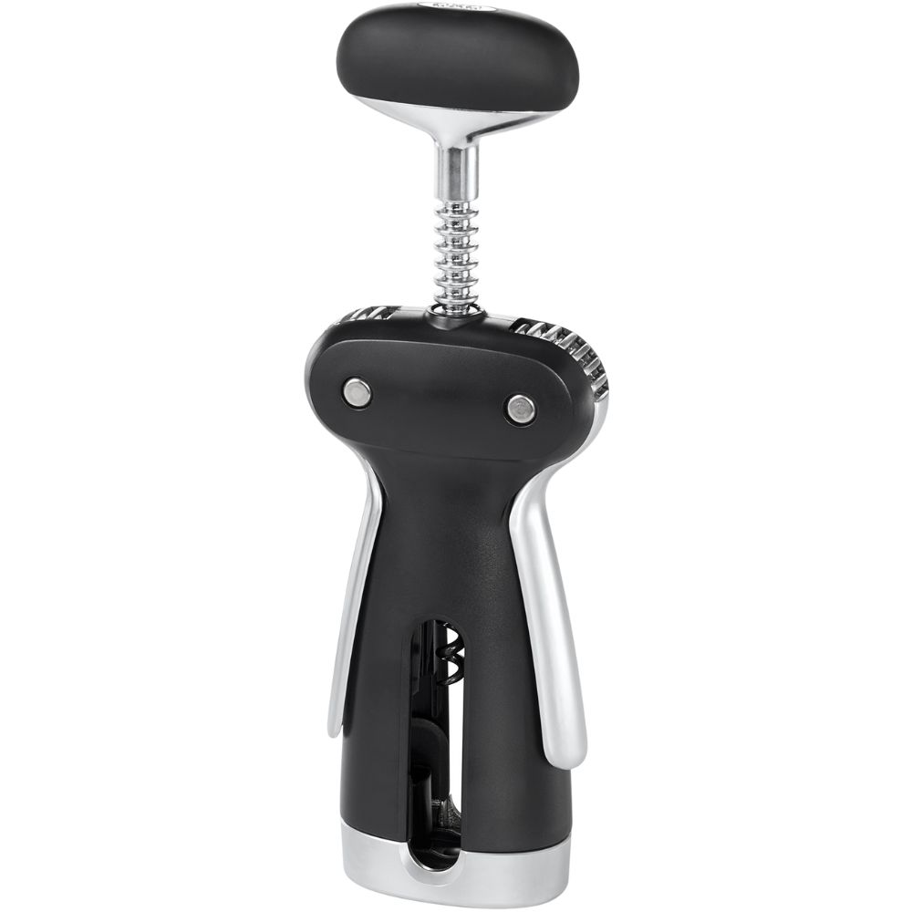 Kurkentrekker met dubbele hefboom GOOD GRIPS 26 cm, zwart, roestvrij staal, OXO