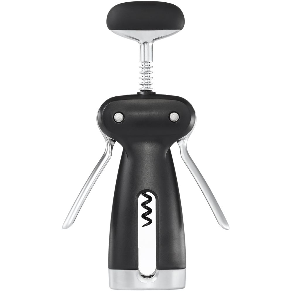 Kurkentrekker met dubbele hefboom GOOD GRIPS 26 cm, zwart, roestvrij staal, OXO
