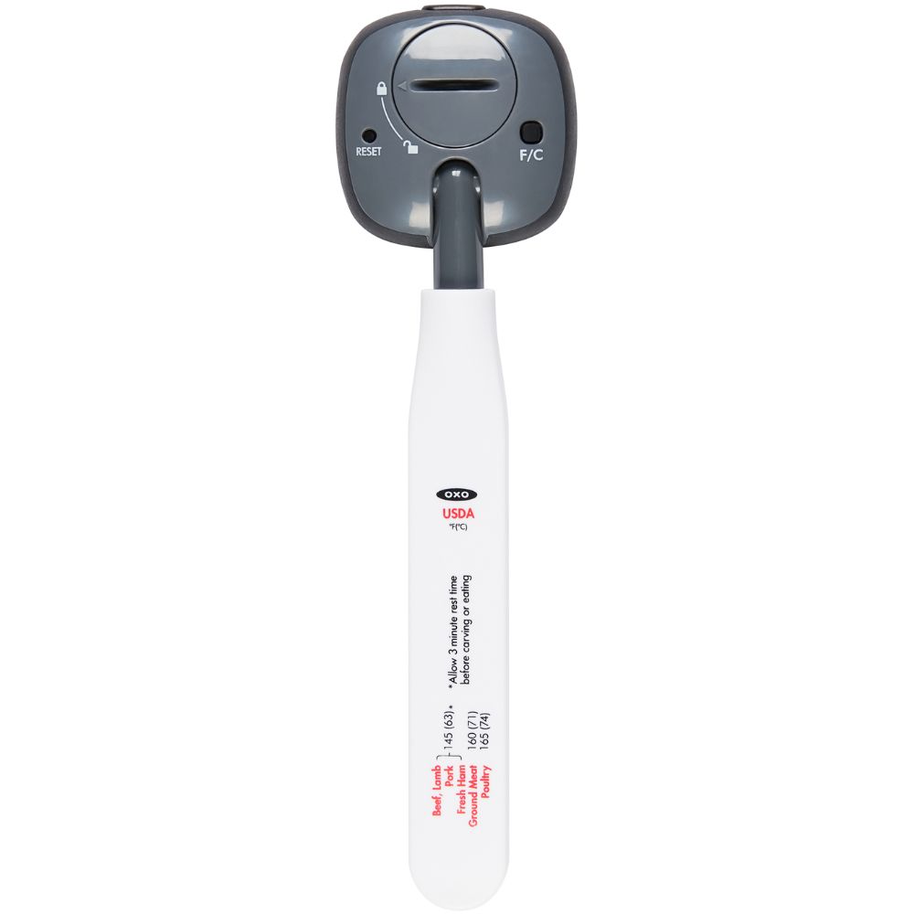 Barbecue-thermometer GOOD GRIPS 25 cm, zwart, kunststof, OXO