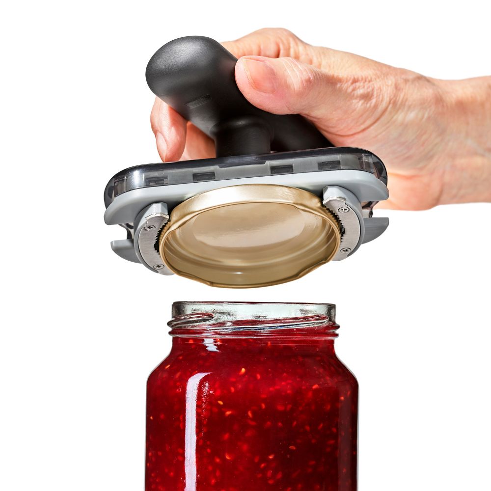 Pot-opener GOOD GRIPS 13 cm, zwart, kunststof, OXO