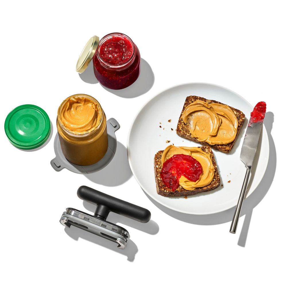 Pot-opener GOOD GRIPS 13 cm, zwart, kunststof, OXO