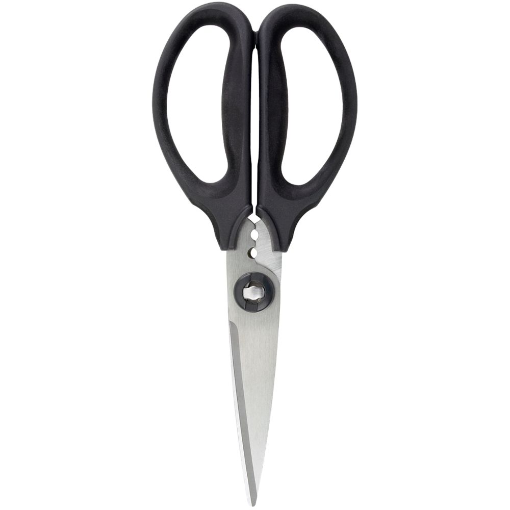 Keukenschaar GOOD GRIPS 26 cm, zwart, roestvrij staal, OXO