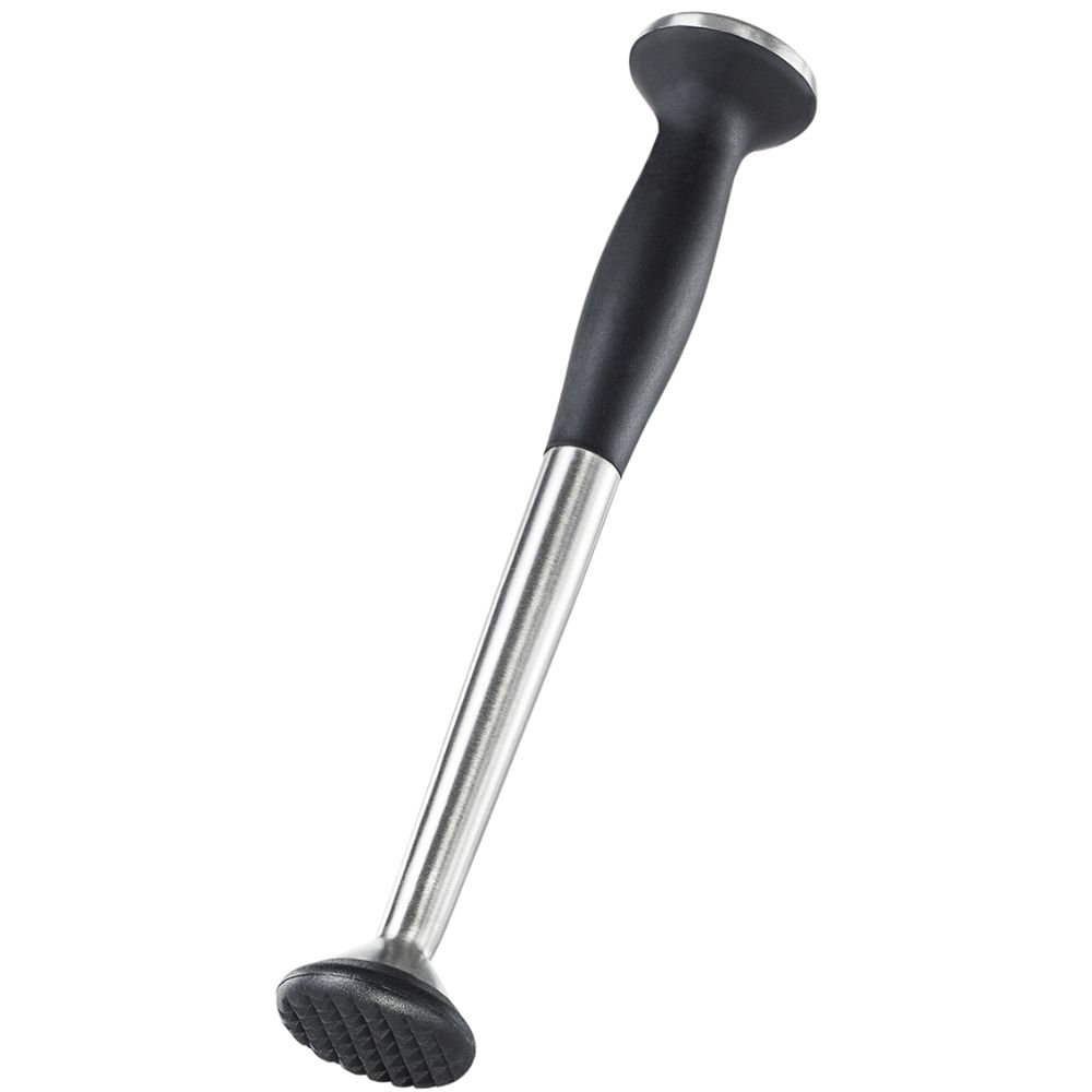 Cocktailstamper STEEL 23 cm, zwart, roestvrij staal, OXO