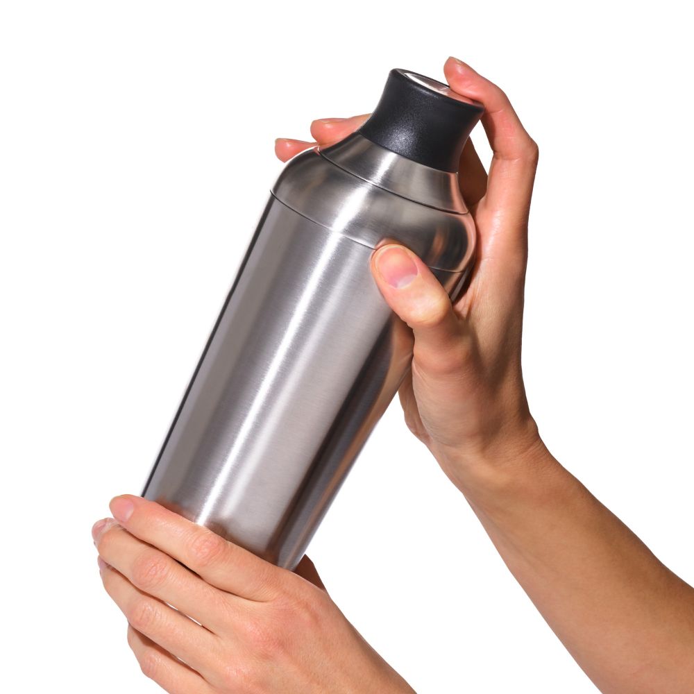 Cocktailshaker STEEL 700 ml, zilver, roestvrij staal, OXO
