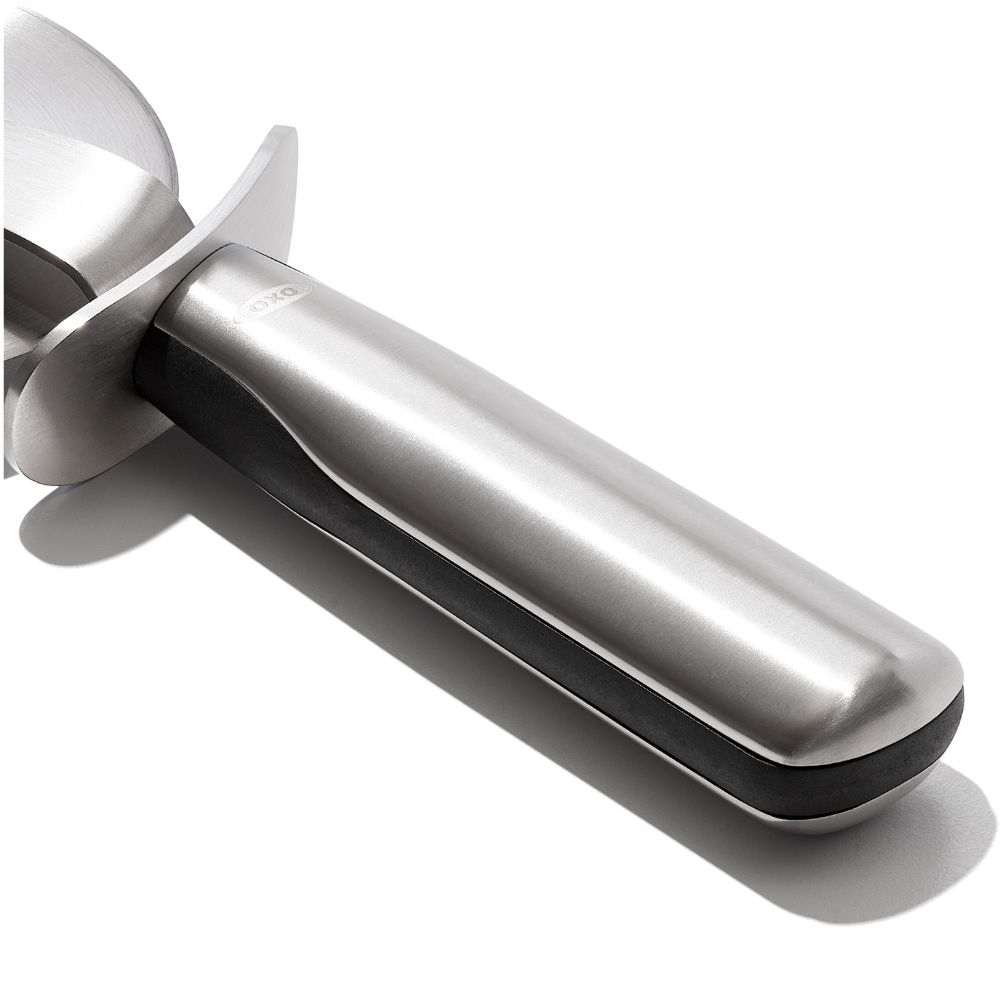 Pizzames STEEL 10 cm, zilver, roestvrij staal, OXO