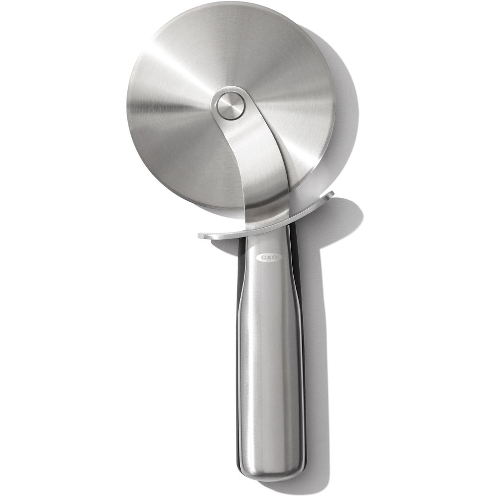 Pizzames STEEL 10 cm, zilver, roestvrij staal, OXO