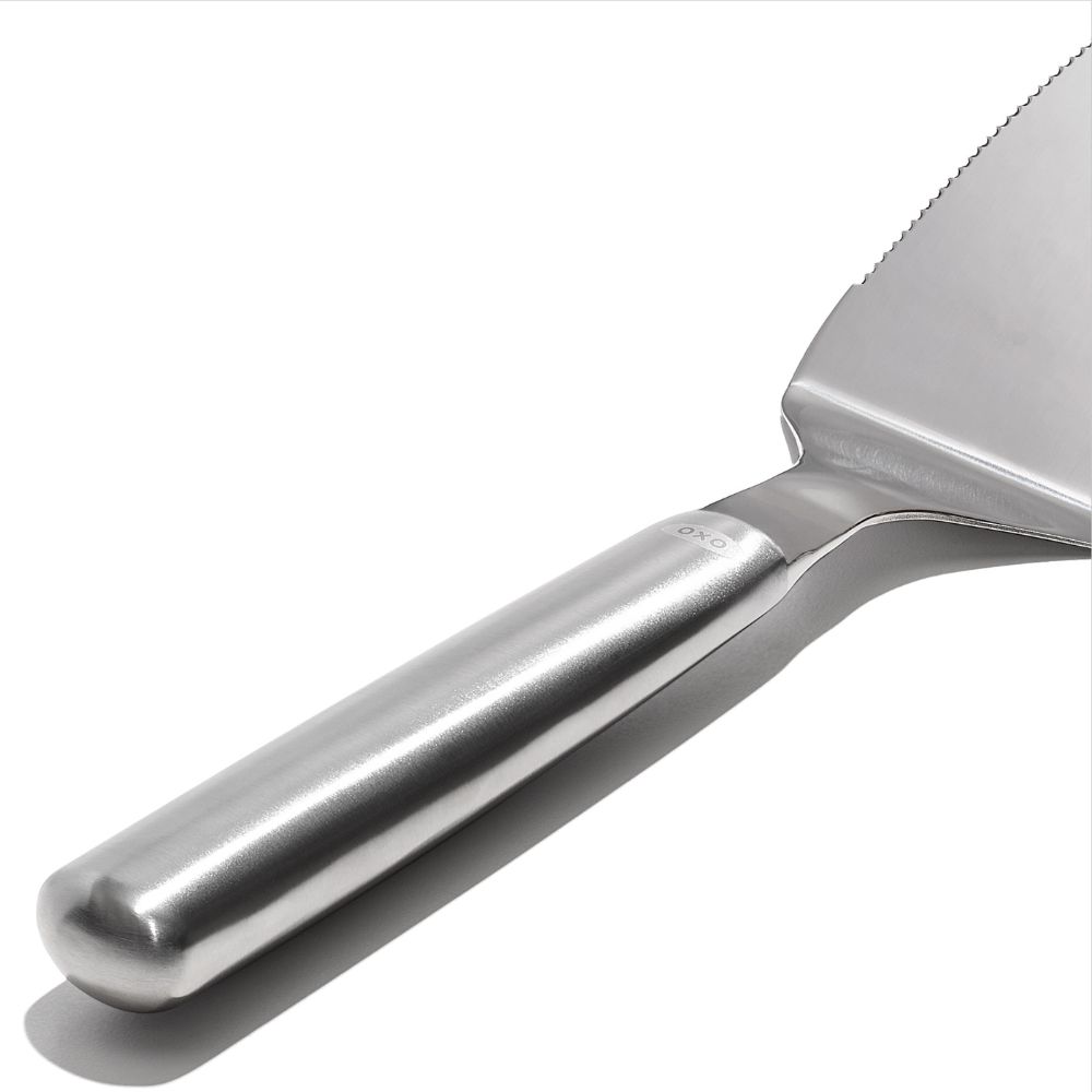 Taartschep STEEL 26 cm, zilver, roestvrij staal, OXO