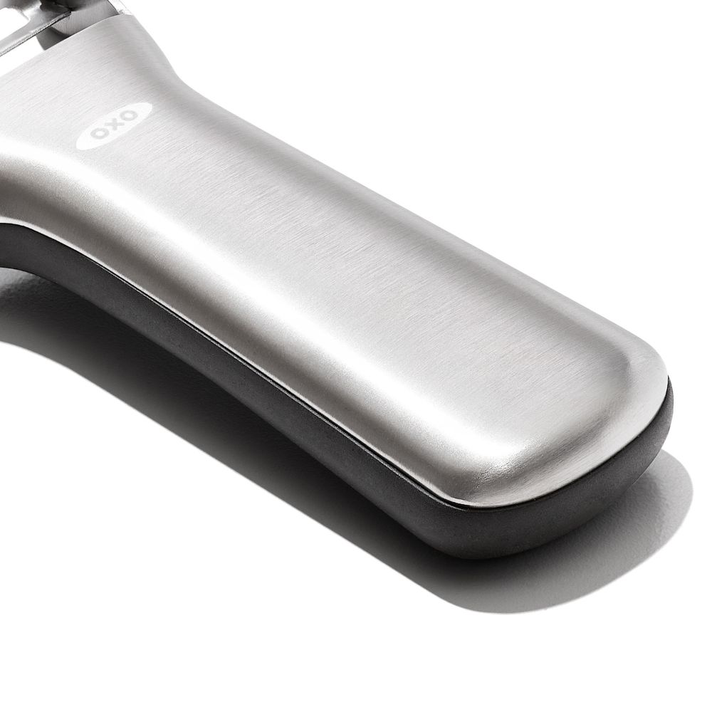 Dunschiller STEEL 13 cm, zilver, roestvrij staal, OXO