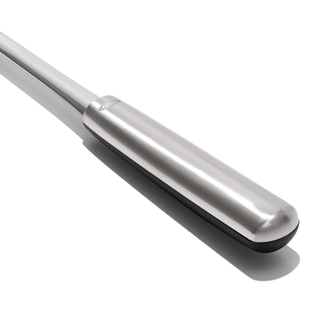 Serveerlepel STEEL 32 cm, zilver, roestvrij staal, OXO