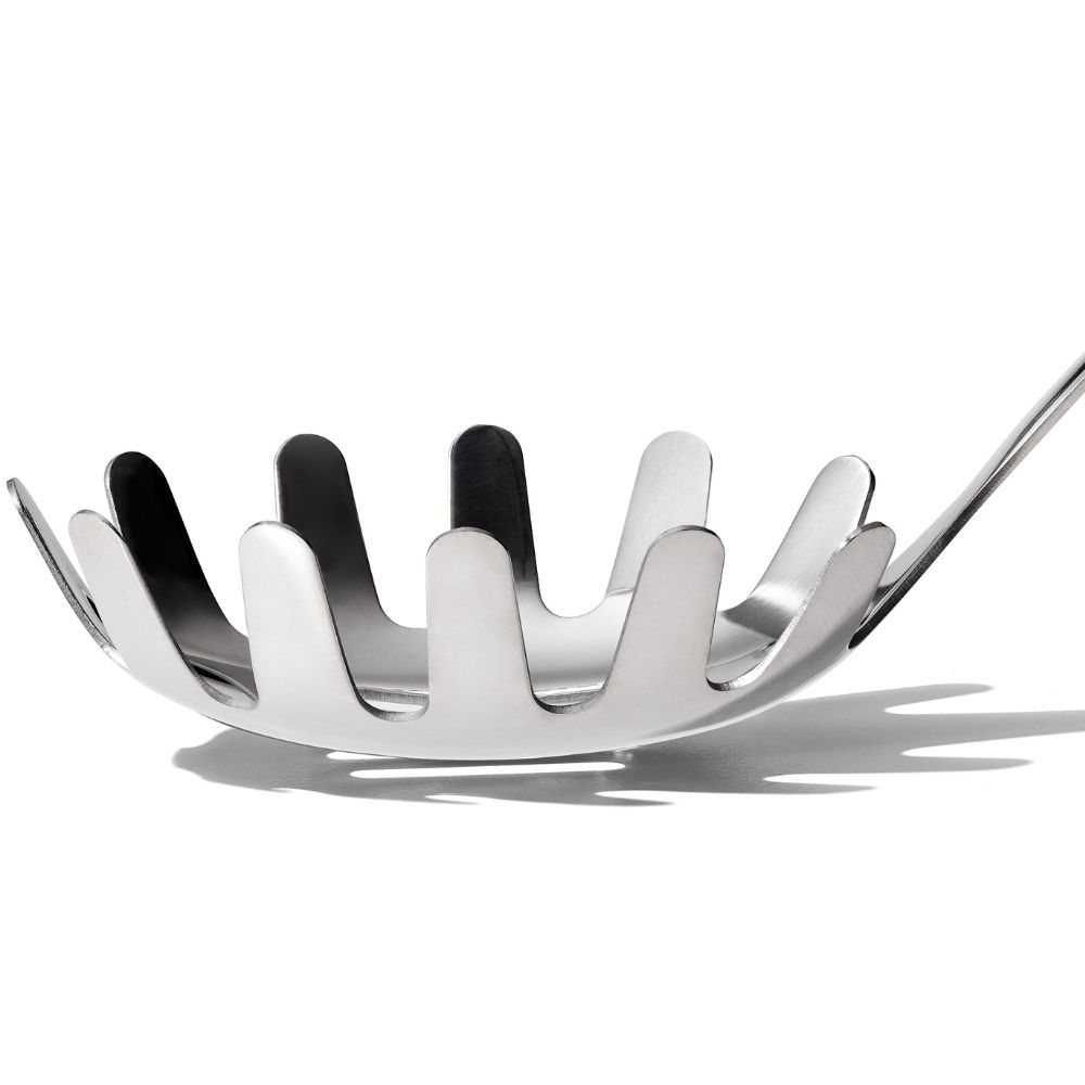 Spaghetti-lepel STEEL 32 cm, zilver, roestvrij staal, OXO