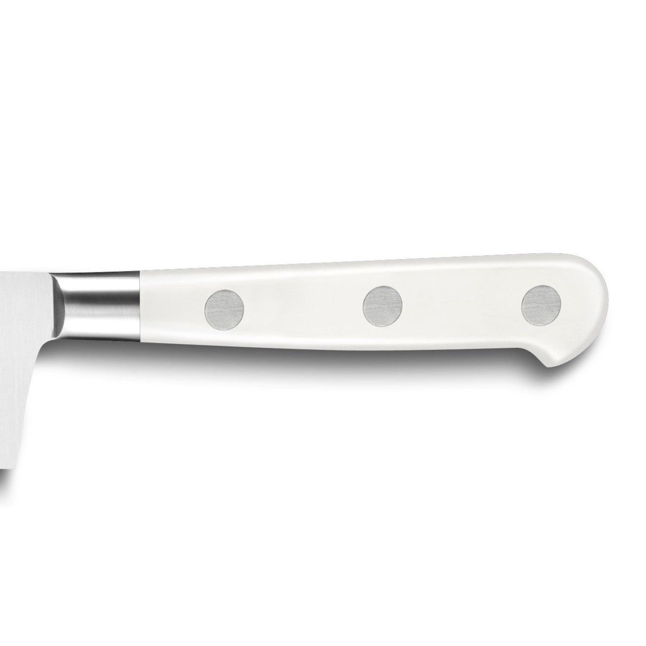 Keukenmes TOQUE 10 cm, roestvrijstalen klinknagels, wit, Lion Sabatier