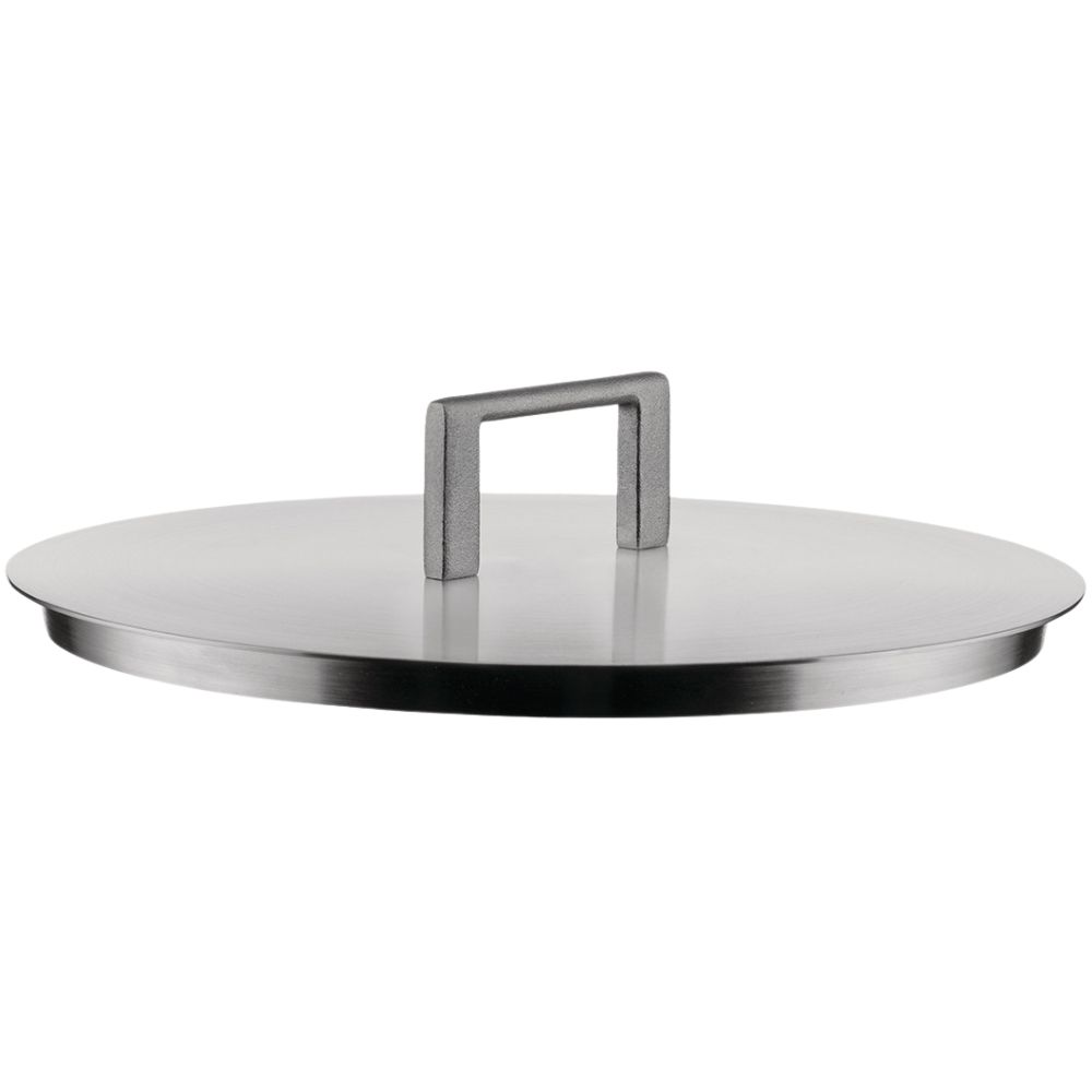 Pannenset CONVIVIO, 4-delig stuks, met deksels, roestvrij staal, Alessi