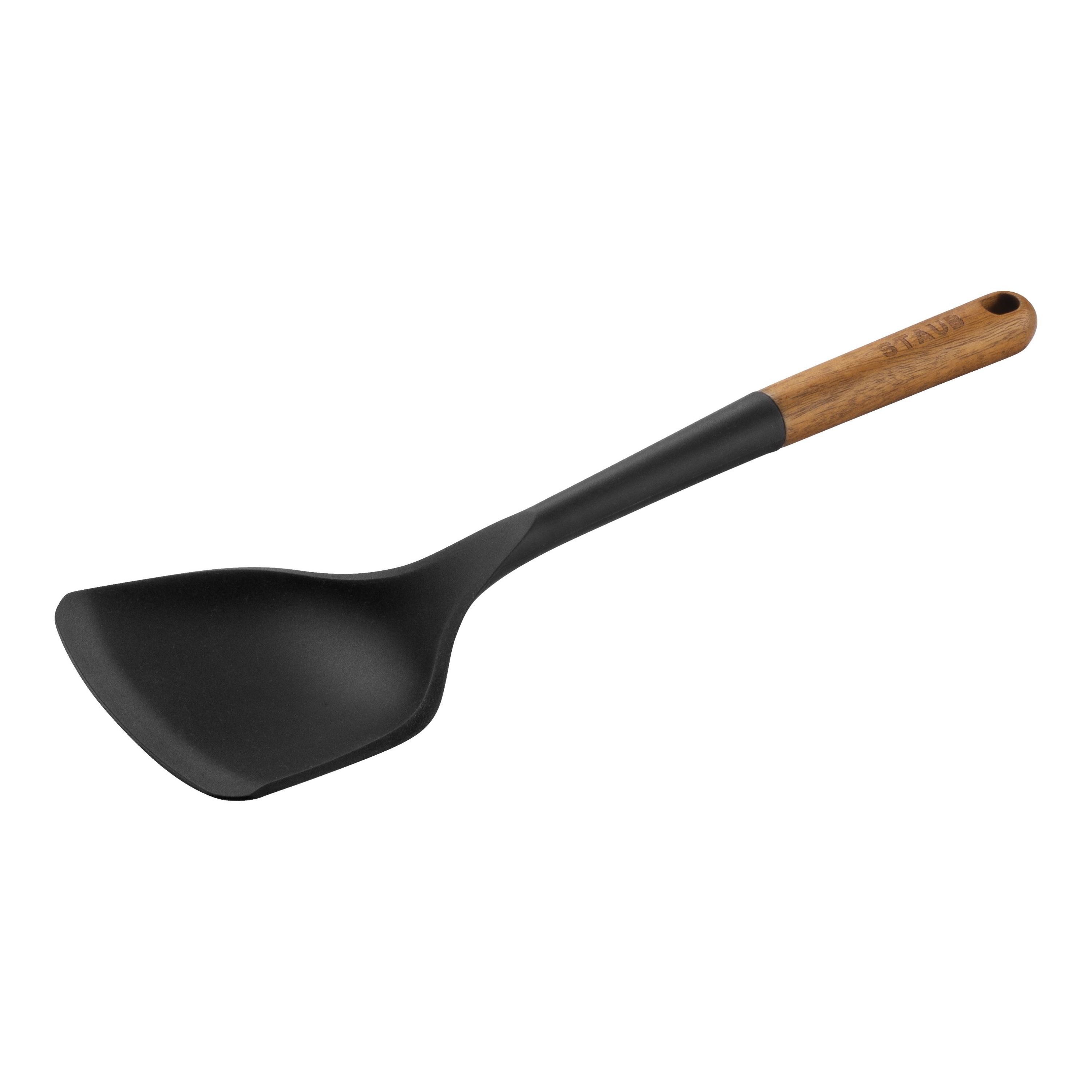 Bakspaan 31 cm, bruin, silicone, Staub