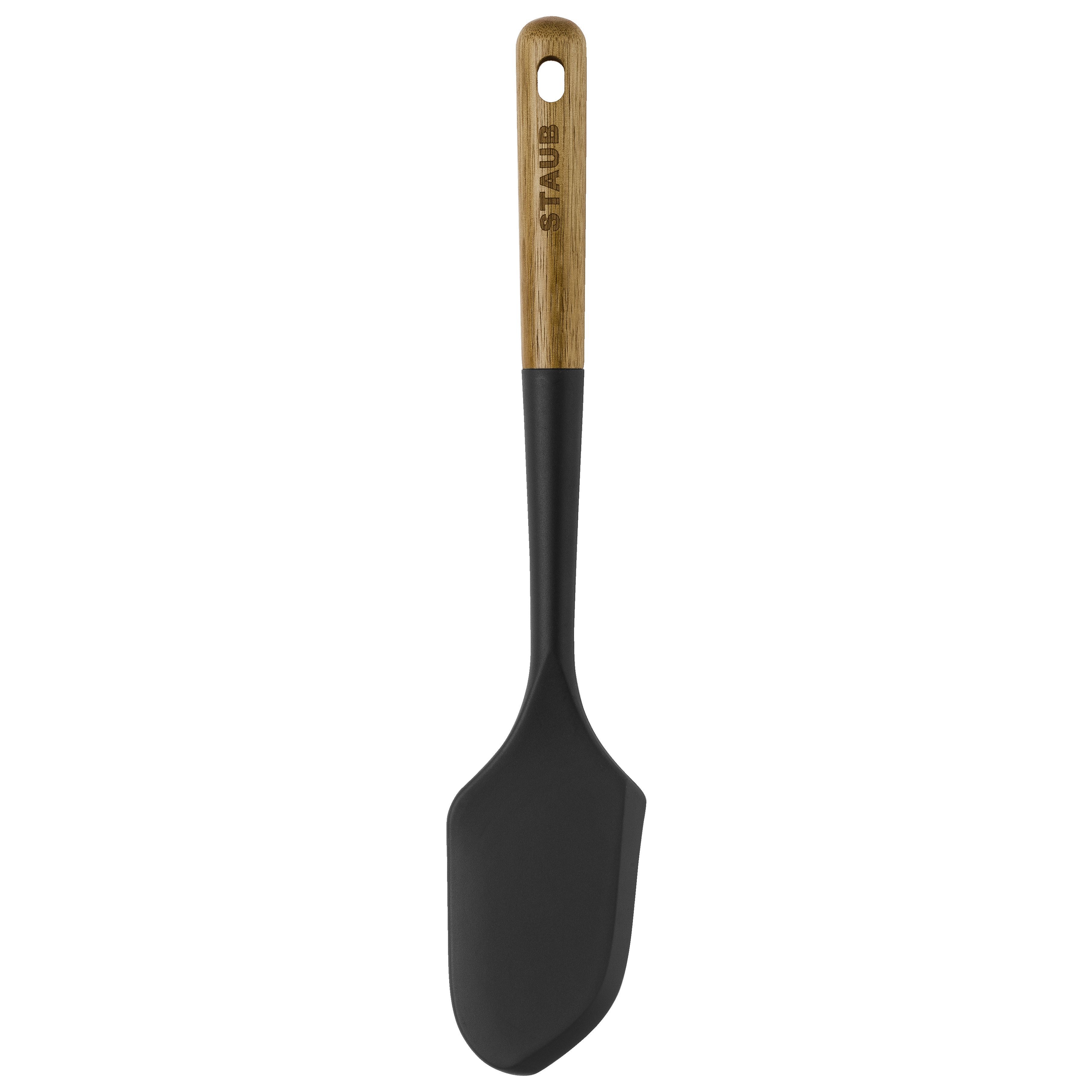 Spatel 30 cm, bruin, silicone, Staub