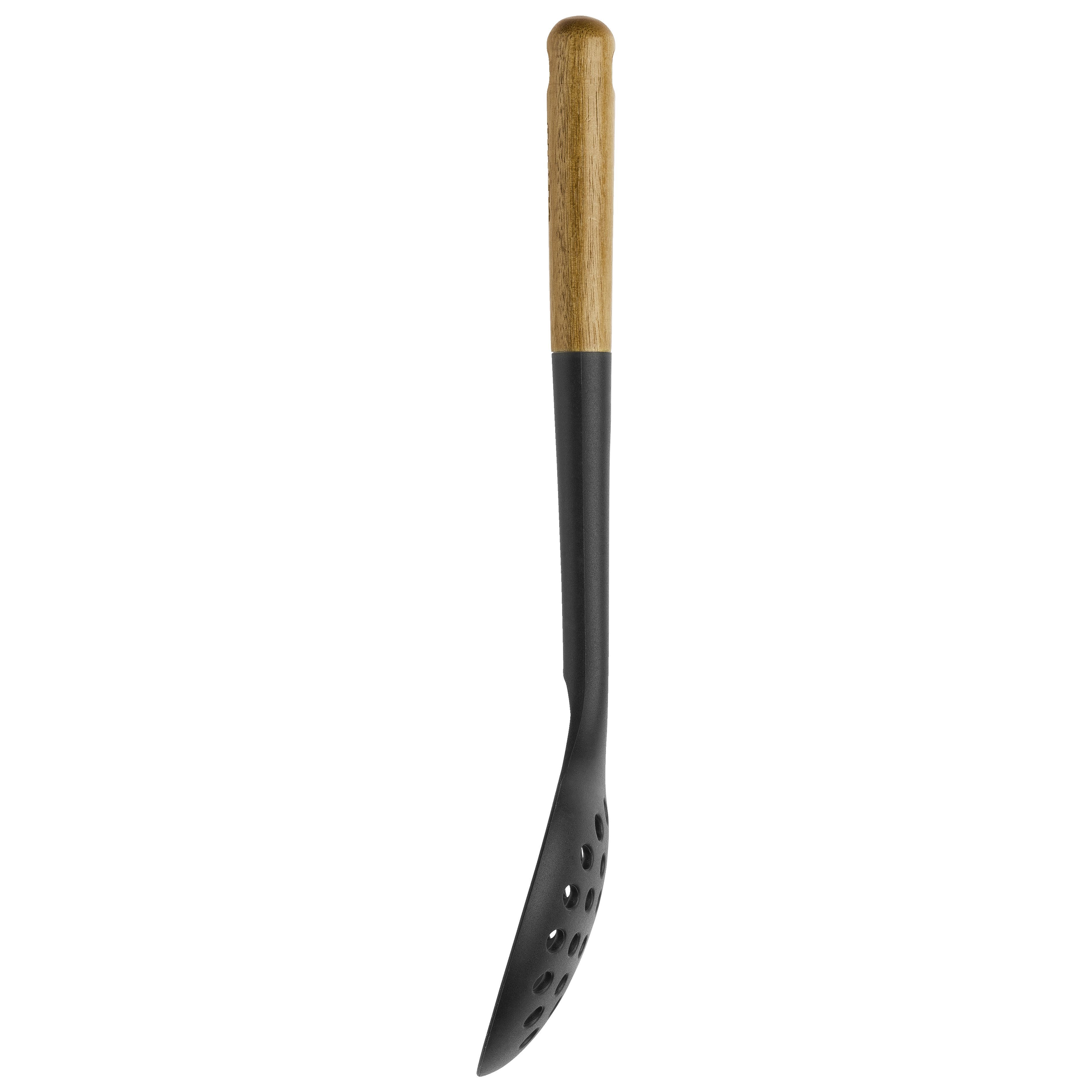 Schuimspaan 31 cm, bruin, silicone, Staub