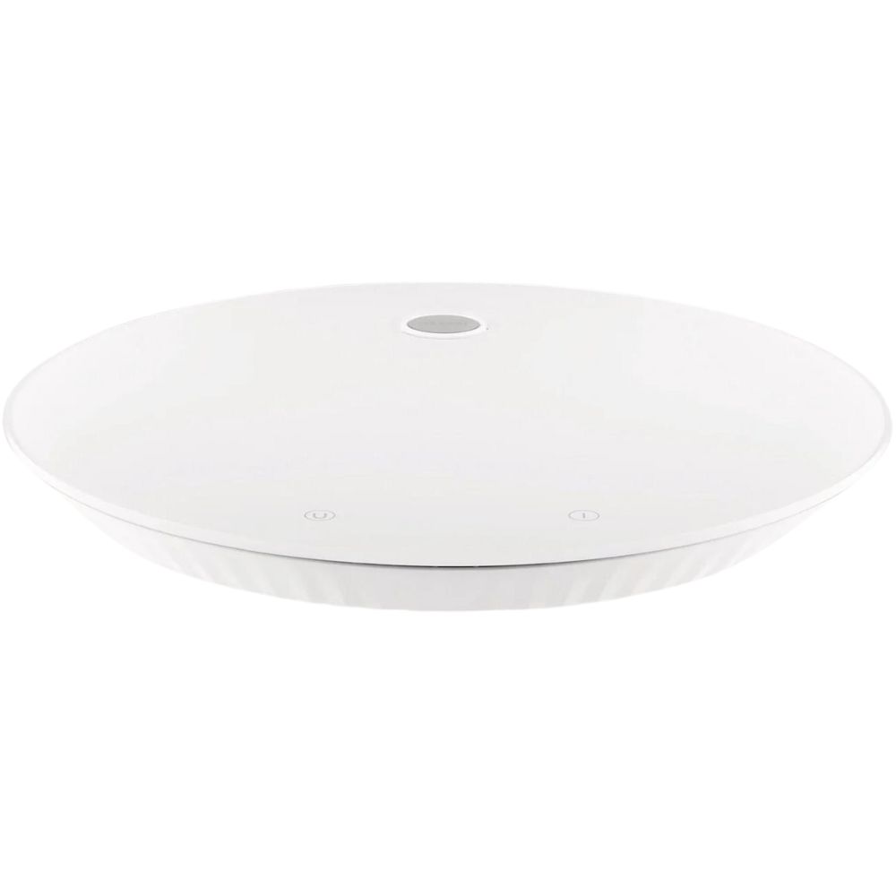 Digitale keukenweegschaal PLISSÉ 27 cm, wit, kunststof, Alessi